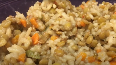 DIY 5 Gallon Food Storage Bucket - Lentils and Rice